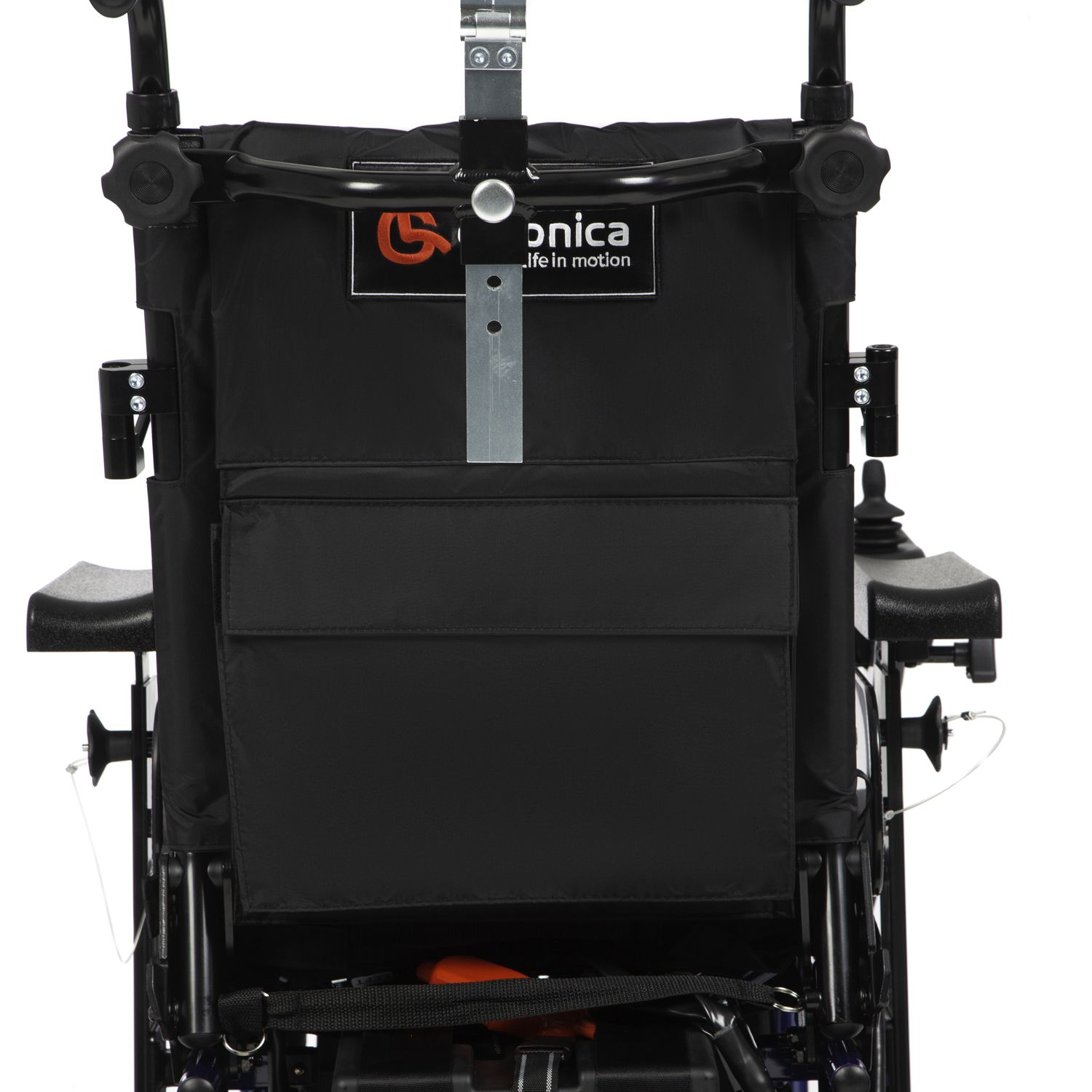 Кресло-коляска инвалидная ORTONICA Pulse 190 с электроприводом, до 125кг (ширина сиденья 56см) - 18